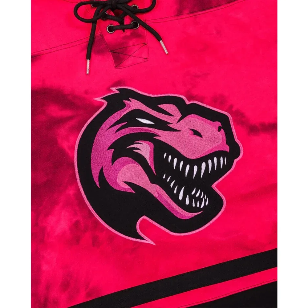 Excision Pink Tie Dye Lacer Hoodie Medium | EDM & Rave